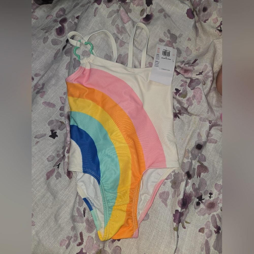 Colorful Rainbow Swimsuit